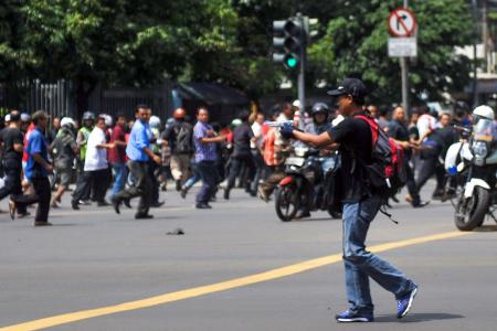 Witness in Jakarta attack: Shooter kept reloading gun