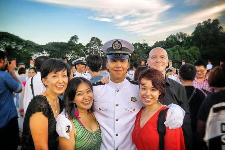 Uprooted idyllic life in UK to serve National Service in Singapore