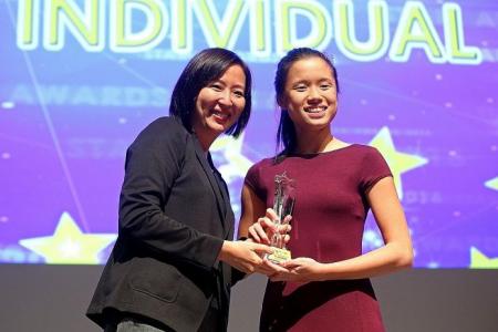 Poly student wins award for special achievement despite visual impairment