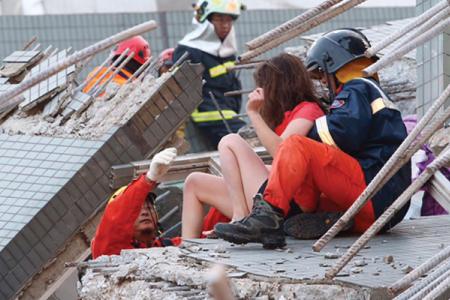 Five dead, including 10-day-old girl in Taiwan quake