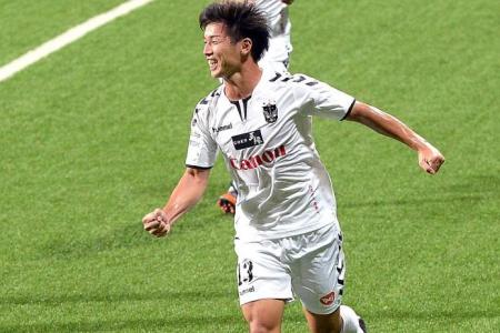 Four-goal Kawata sinks Young Lions