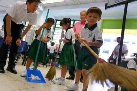 Students to do daily cleaning of classrooms, common areas