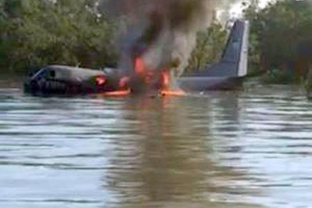 Villager drowns in attempt to rescue passengers on crashed plane