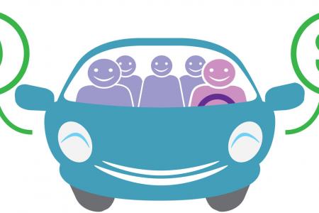 Carpool apps gaining popularity