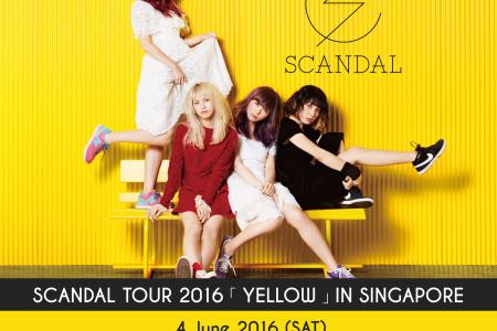 Win J-rock girl group Scandal's concert tickets
