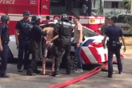 Man arrested after 14-hour Ang Mo Kio stand-off