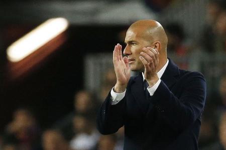 Zidane masterminds Barca's first loss in 40 matches