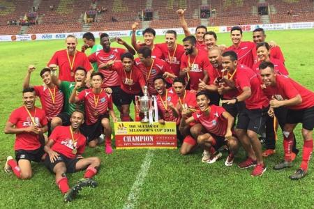 S'pore Selection win Sultan of Selangor's Cup
