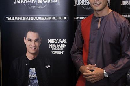 Hari Raya gets Jurassic twist for Singapore actor 