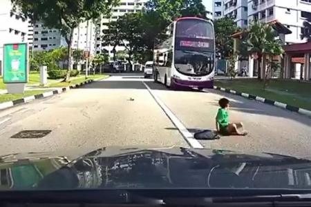 Jurong West schoolboy hit by car after road dash