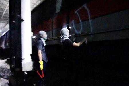 Online bragging leads to Bishan MRT depot vandals being exposed