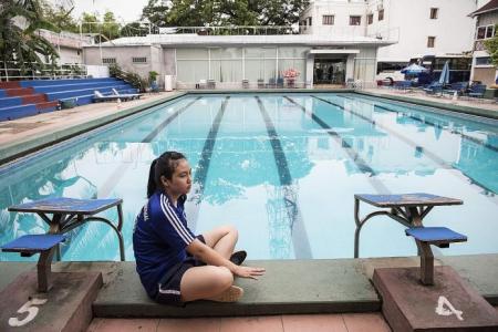 Laos' Olympic swimmer press on despite spartan conditions