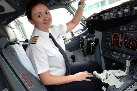 From accountant to female pilot