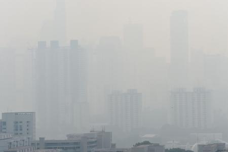 The haze is back, Singaporeans