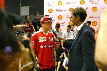 Some time before Kimi's champ again