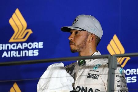 Hamilton vows to bounce back from S'pore disappointment