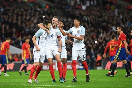 England inspired by Lallana