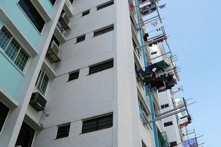 Man found dead at foot of block after hitting wife