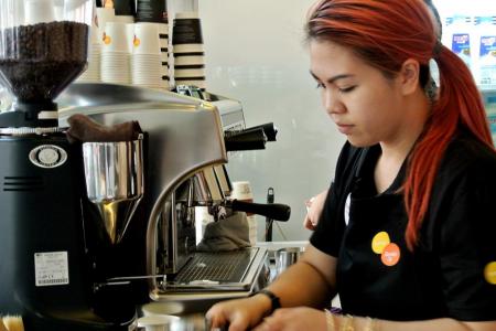 A cup of hope with coffee carts