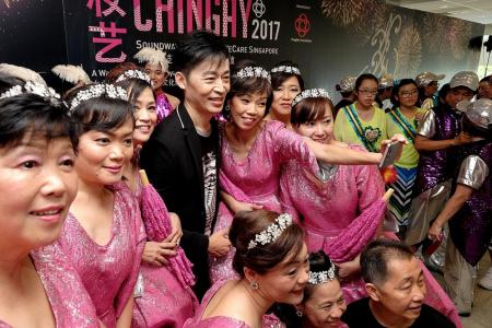 Xinyao takes centre stage in Chingay 2017