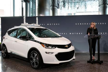 GM to test, produce self-driving cars