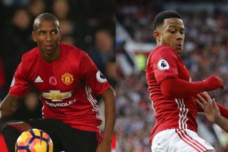 Jose Mourinho admits he feels bad about not giving some members of his squad like Memphis Depay (right) and Ashley Young a fair chance to prove themselves to him.