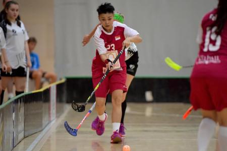 Floorball girls earn spot in world meet