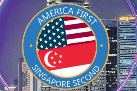 Humour columnist S M Ong to Trump: Can we just say, Singapore second?