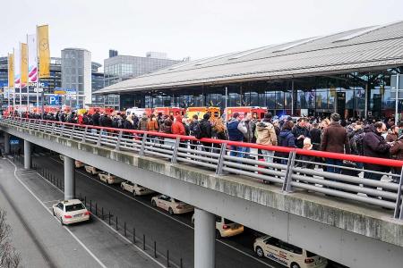 Hamburg airport evacuated