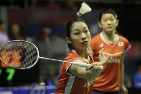 Japanese pair has unfinished business at OUE Singapore Open