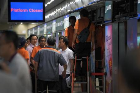 Water leakage caused MRT platform door glitch at Botanic Gardens station