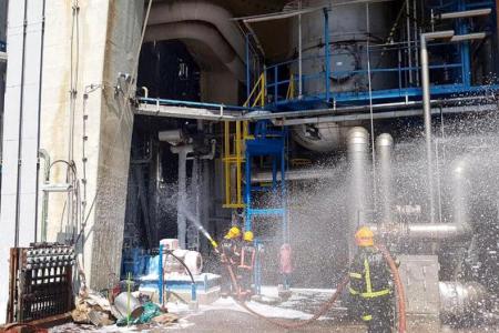 Fire breaks out at Jurong Island refinery, no casualties reported