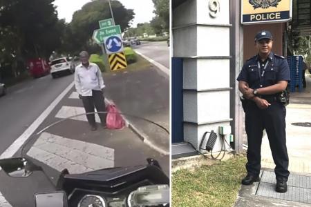 Cop moved by reaction to his good deed video