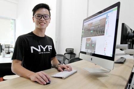 Nanyang Poly student founded his start-up at 15
