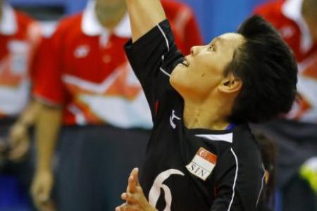 Blows for volleyball, sepak takraw and weightlifting