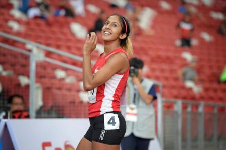 Shanti finishes seventh in 200m final at the Asian Athletics Championships