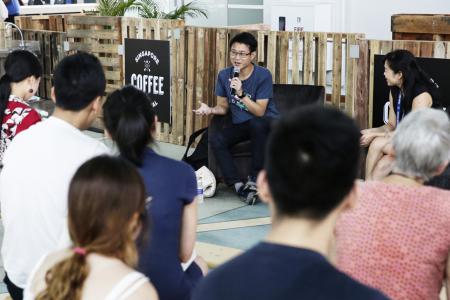 Sonny Liew talks arts funding and the future at Singapore Coffee Festival