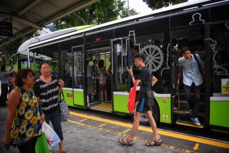 Buses less packed, waiting time shorter: LTA