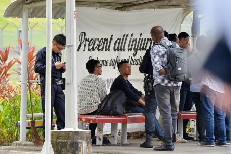 Two detained at Bishan Depot, no arrests made