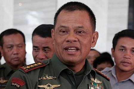 Indonesian military chief free to travel to US