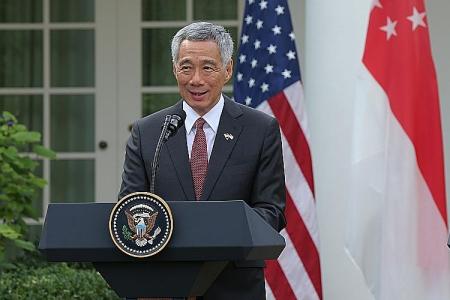 Strong US-S&#039;pore ties important: PM Lee