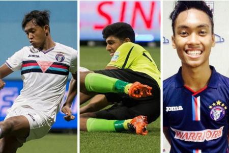 Warriors&#039; teen trio tipped for the S.League