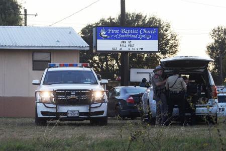 Gunman kills 26 in Texas church, dies of gunshot wound