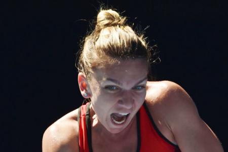 Top seed Halep survives scare