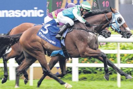 Infantry blazes the Kranji training track