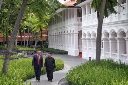 12 highlights of Trump-Kim summit on June 12