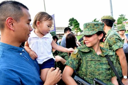Women show patriotic spirit by signing up for SAF volunteer corps