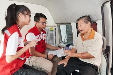 More than 200 residents benefit from healthcare on wheels
