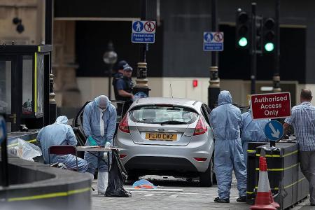 Three hurt in London terror attack