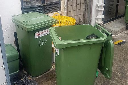 Naked man found sleeping in rubbish bin in Chinatown